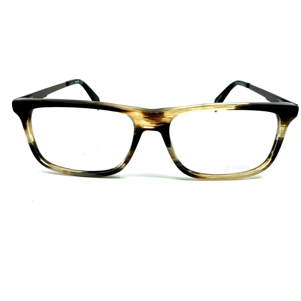 DIESEL DL5140 Col. 047 Eyeglasses Frames Men Yellow Black 54-15-145 H10520‎